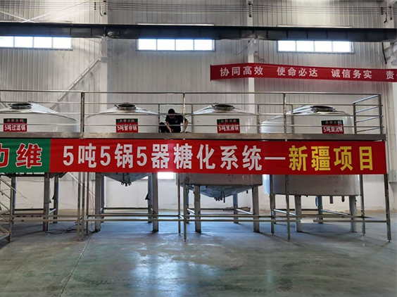 杂多精酿啤酒设备厂—5吨精酿啤酒设备—新疆项目